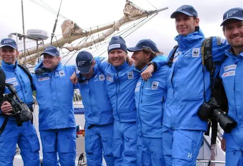 Ola Skinnarmo på väg