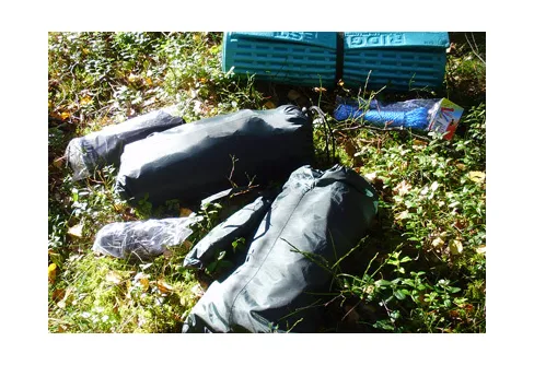 DD Travel Hammock: Första upphängningen