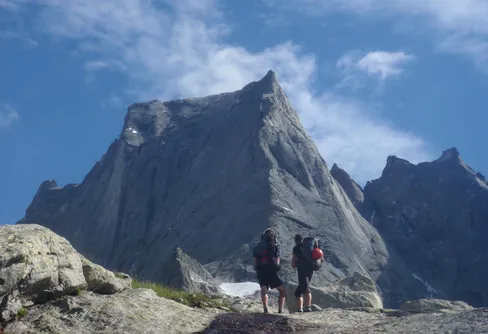 På klassisk granit i Schweiz