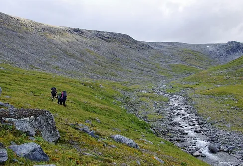 Den märkliga högplatån Luohttoláhko