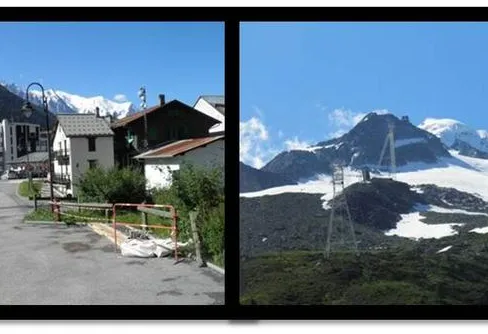 Sommarvandring i Argentiere (Chamonix) på Grand Balcon Syd och Grand Balcon Nord