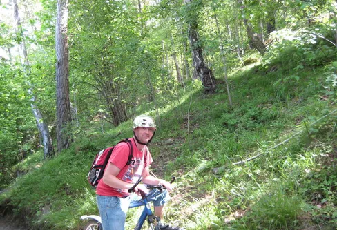 Luftat sinne är ett gott sinne... tur med MTB...