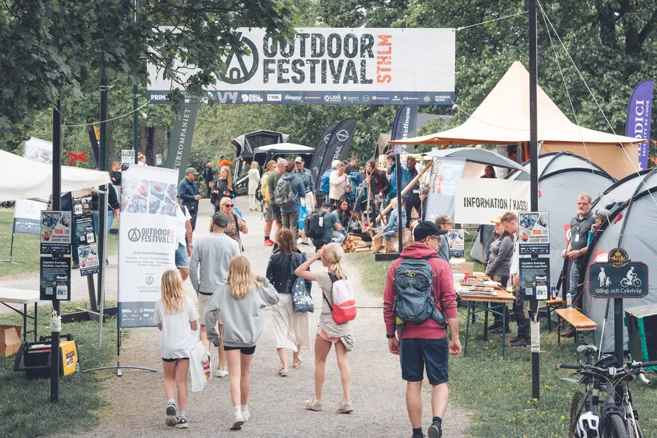 Där friluftslivet möts: Värdar och utställare på Outdoor festival