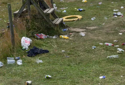 Dalby stenbrott vandaliserat