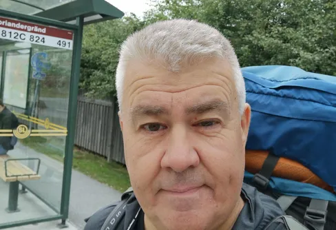 3 september - avresa och planering på tåget