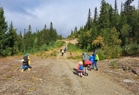 Familje-fjällvandring med Friluftsfrämjandet 240831-0901