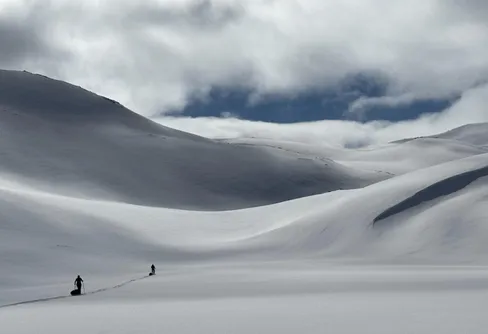 Sulitelma-massivet: runt och upp. 250417-27