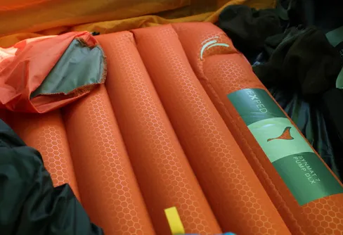 Jag trodde aldrig jag skulle säga det... Jag sov riktigt gott i naturen!!!