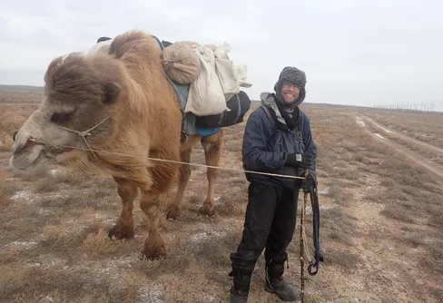 Rapport från kamelexpeditionen genom Kazakhstan