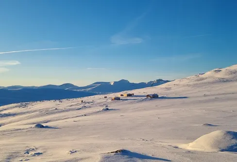Abrahamssonstugan vid Gåsen flyttas