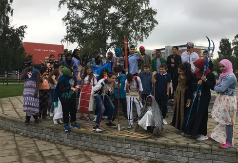 Aldrig stått på skidor nu ska de köra Ungdomsvasan