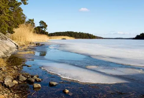 Var uppmärksam på isen i påsk!