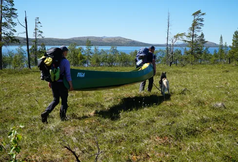 Paddlingen längs Nordens längsta vattenväg har nått Trysil