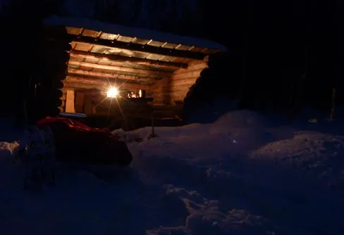 Min första riktiga vintertur med nyårsfirande i tält