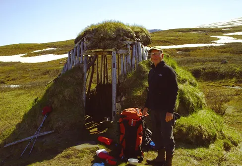 Sarekvandring i snösmältningstider (4)