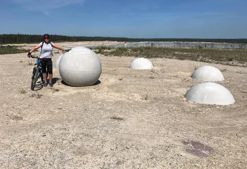 Mountainbike på Gotland