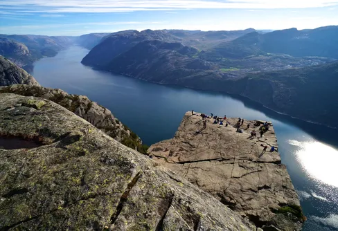Världspremiär av nya Mission Impossiblefilmen på Preikestolen?