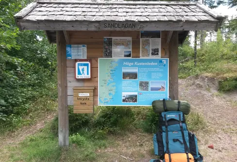 Nybörjarvandring på Höga Kustenleden