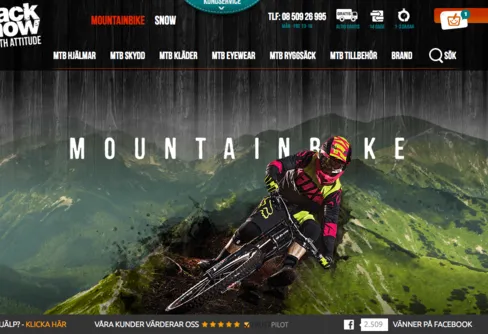 Ny webbutik för MTB-cyklister