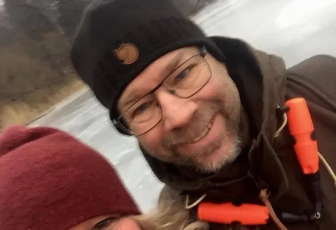 Fin is för långfärdsskridskor på Norrvikensjön i söndags