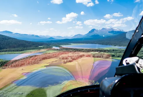 Från sol till åska - Sarek 2018 - Dag 1