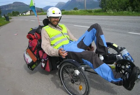 Riggen och jag på Vesterålen.