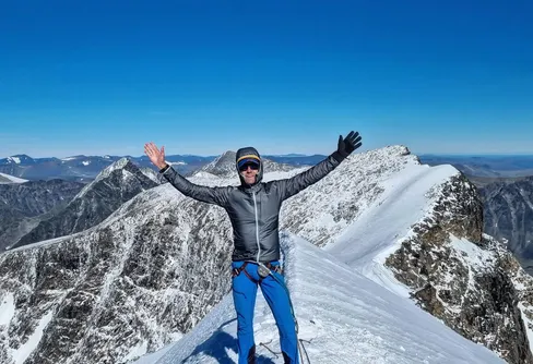 Hur mycket yta kan man se från Kebnekaise & Mount Everest?