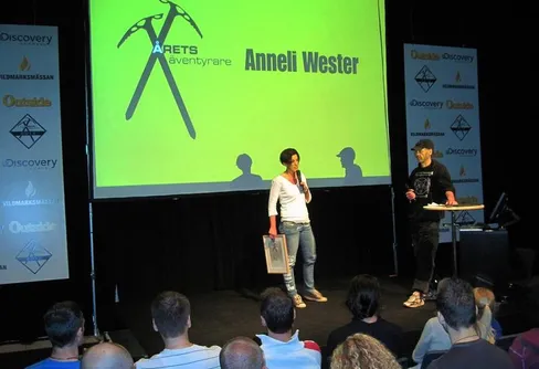 Anneli Wester, årets kvinnliga äventyrare 2011