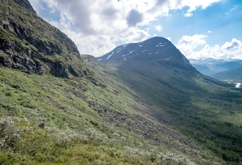 En dag utan åska - Sarek 2018 - Dag 5