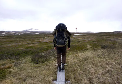 Härjedalen - Vandring till Fältjägaren