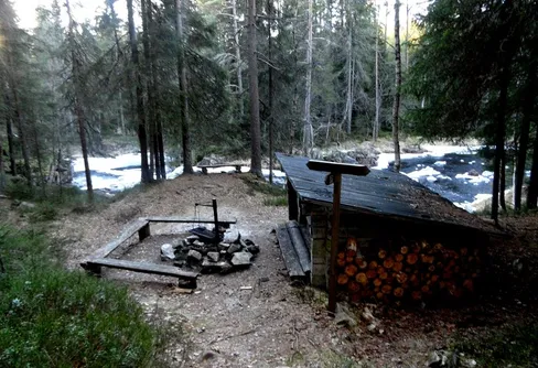 Vandring längs Nittälven 4: Brattforsen