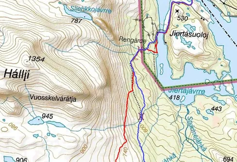 Guhkesvágge tur och retur från Suorva