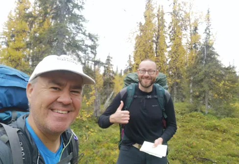 Muddus - Arvidssons stuga, check!