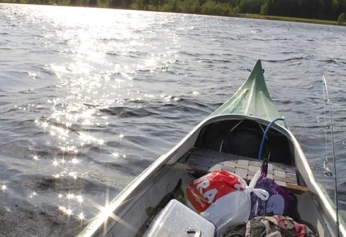 Kanotpaddling och gäddfiskefilmen är klar....