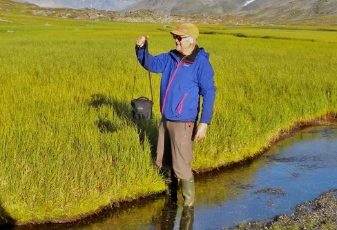 Fyra gubbar i Sarek(1) - Hur hittar man en kvarglömd kameraväska i Sarek?