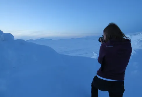 Nya vyer på vinterfjället