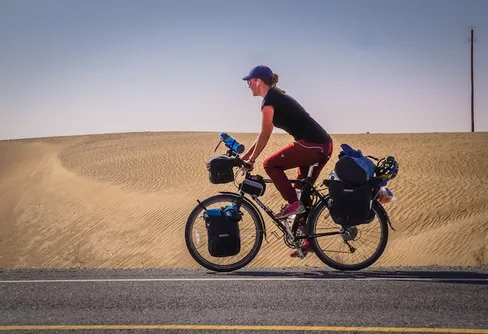 Fredrika Ek trampar hemåt