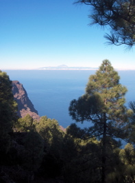 Teide från Tamadaba Teide från Tamadaba