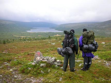 Regn över Grövelsjön