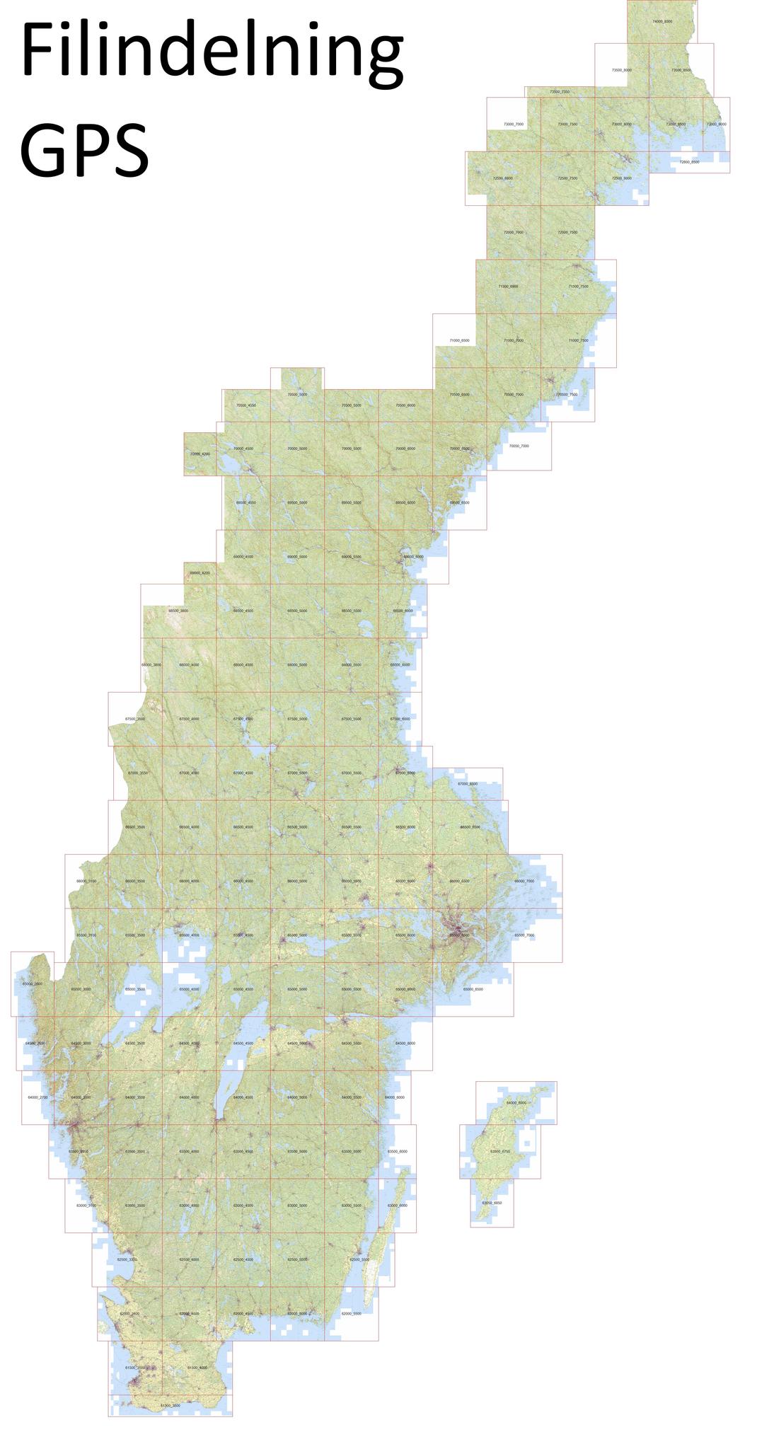 Den Stora Älgvandringen Karta Pumor och kaktusar i den stora kanjonen