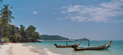 Longtailbåt i Phuket Longtailbåt i Phuket