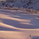 På tur på Le Tour-glaciären