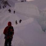 Anna på Mt Blanc/Chamonix