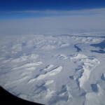 140417 Flygplansvy över Svalbard