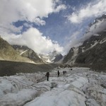 Glaciärvandring Kaukasus
