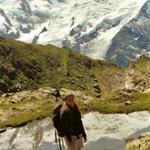 Mont Blanc speglar sig