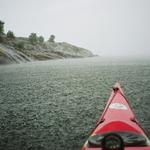 Varken livet eller en paddlingslångtur är alltid solsken