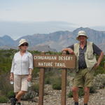 Chihuahua desertTrail head