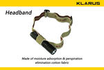Klarus pannlamps-band