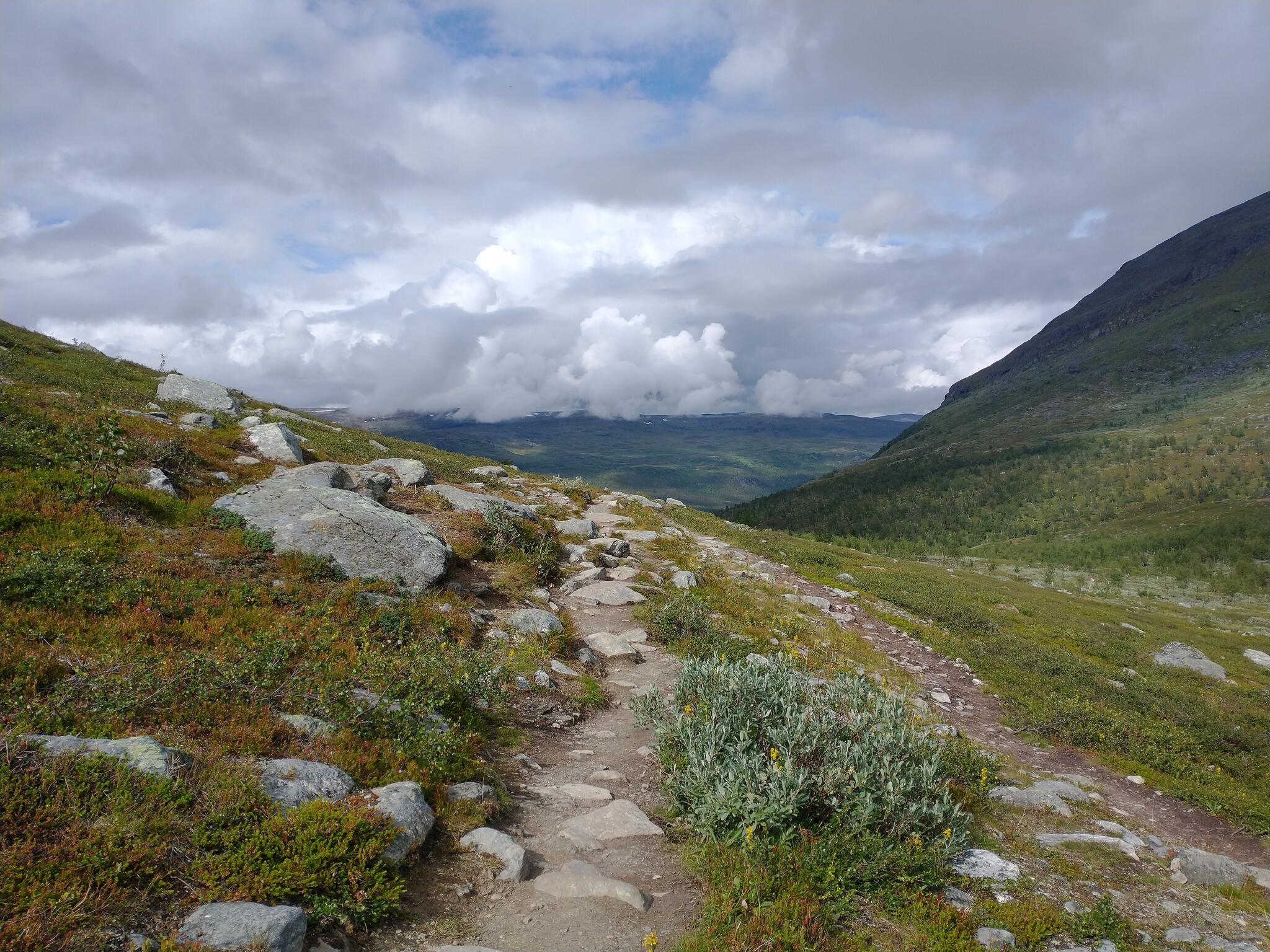 Kungsleden norrut.